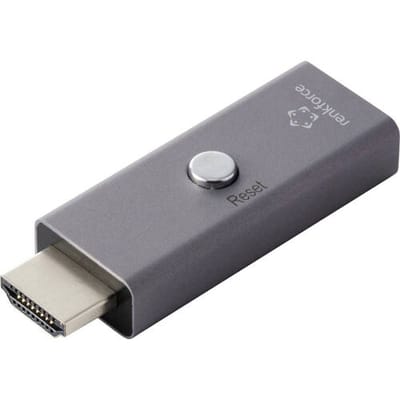 Renkforce RF-6903182 HDMI EDID-emulator [1x HDMI-stekker - 1x HDMI-bus] Aluminium-grijs 8K UHD