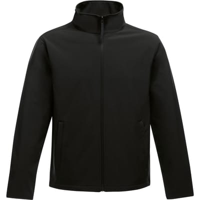Regatta Heren Ablaze Afdrukbaar Softshell-jasje (Zwart/Zwart)