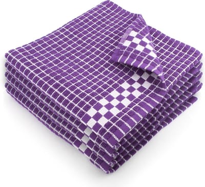 Keukendoeken - Theedoeken Vaatdoeken - Keuken Schoonmaken - Super Absorberend Katoen - 70 x 50 cm - Paars