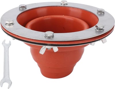 Tentdakverwarming Set met Siliconen Flue Flashing voor 4.5 cm Pijp, Hittebestendig en Eenvoudige Installatie, Geschikt voor Elke Dakhelling, Perfect voor Bell Tenten en Yurts