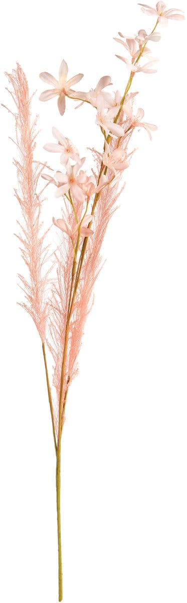 HOGEWONING BV - Kunstmatige jasmijn bloemen pastelroze op steel 68 cm