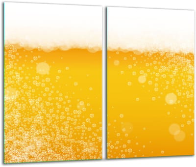 TMK ArtDeko Serie - Snijplank van Gehard Glas - 30x52cm - Veilig en Hygiënisch