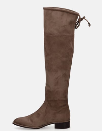 Pedro Miralles Dames Laars | Taupe | Maat: 36