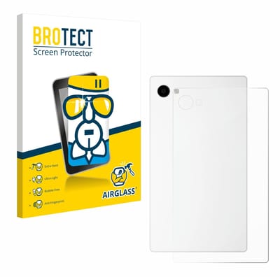 Screenprotector voor The Minimal Company minimal phone (Achterkant) Beschermglas transparant