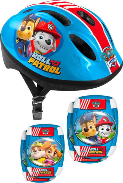 Nickelodeon Paw Patrol 5-delige Skatebescherming 50-56 Cm Blauw Maat S/m
