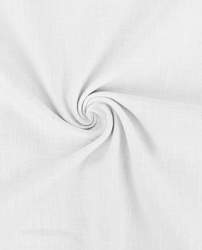 Gewassen Linnen Stof Wit – 100% Linnen – 140 cm Breed – 240 g/m² – Linnen Stof per Meter