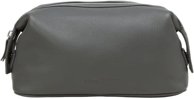 Marc O'Polo toilettas Lars Wash Case Castlerock donkergrijs