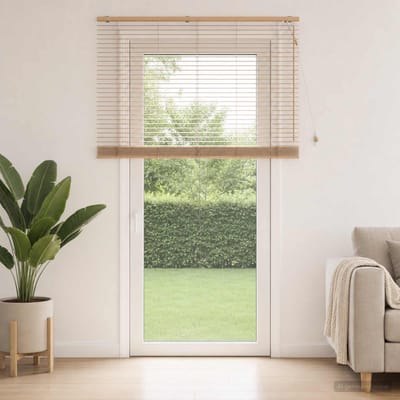 vidaXL - Venetiaanse - jaloezie - Eiken - Look - 145 - x - 250 - cm - 35 - mm