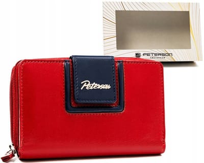 Peterson Serie - Dames Portemonnee - RFID Bescherming - Elegant - Zwart