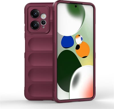 MobyDefend Hoesje - Geschikt voor Motorola Edge 50 Pro - TPU Gripcase - Paars