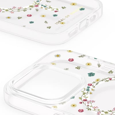 iDeal of Sweden Clear Case geschikt voor MagSafe geschikt voor iPhone 14 Pro - Petite Floral