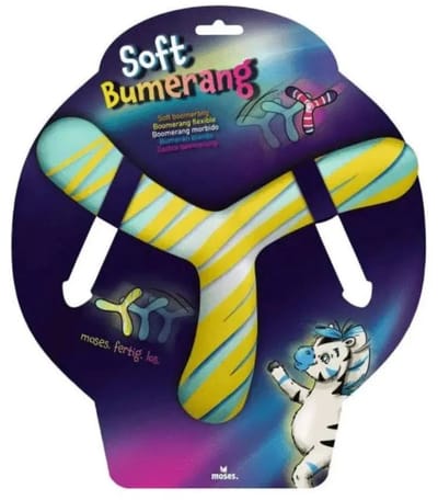 Soft Boomerang Geel - Boemerang