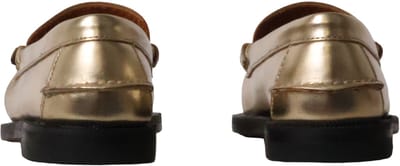 Leren damespantoffels Sebago Dan Met