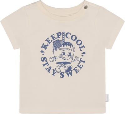 Noppies T-shirt - backprint Baby Maat 50
