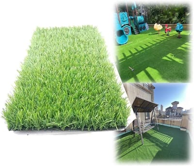 Kunstgrastapijt - Realistisch gras - Tuin decoratie - Onderhoudsvriendelijk - 1 x 2 m - Groen