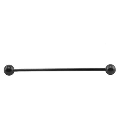 Industrial piercing titanium basis 50 mm - zilver - LMPiercings