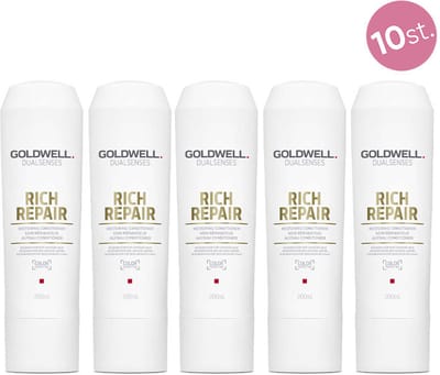 10x Goldwell Dualsenses Rich Repair Restoring Conditioner 200ml