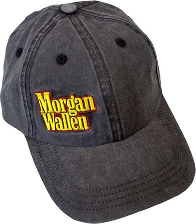 Morgan Wallen - Stacked Logo Side Baseball pet - Grijs