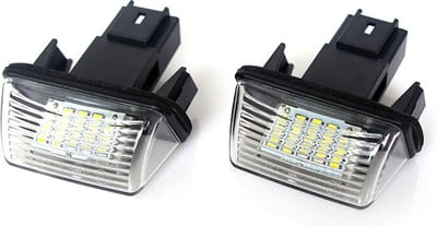 XEOD LED Kentekenverlichting - Kenteken verlichting - Geschikt voor Peugeot & Citroën - Canbus - 2 stuks 6000K