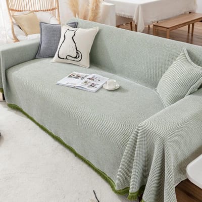 Bankhoes Handdoek All-Inclusive Universele Stofdichte Bankhoes Vier Seizoenen Universeel Scandinavische Instagram Stijl Bankhoes Hoes Handdoek 180*130cm