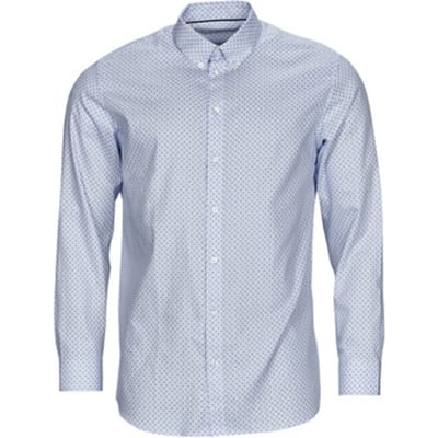 Selected  Overhemd Lange Mouw ETHAN MICRO MOTIF SLIM FIT