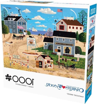 Legpuzzel - Volwassen Puzzel - Ontspanning en Gezelligheid - Gedetailleerd Artwork - 1000 Stukjes - Nantucket Breeze