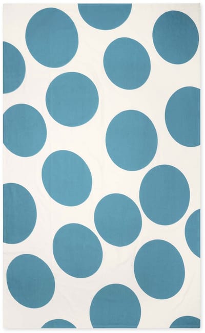 vtwonen Tafelkleed - Stippen - Tafellaken van Katoen - Lichtblauw - 150x250cm