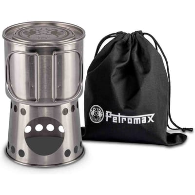 Petromax Camping Kookbeker 0,75 Liter – Compacte RVS Beker Met Geïntegreerde Kookfunctie