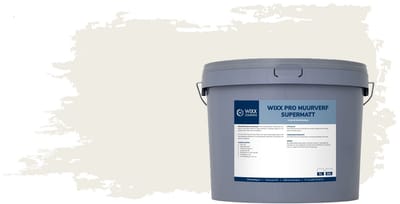 Wixx PRO Muurverf Supermatt - 10L - RAL 9010 Zuiverwit