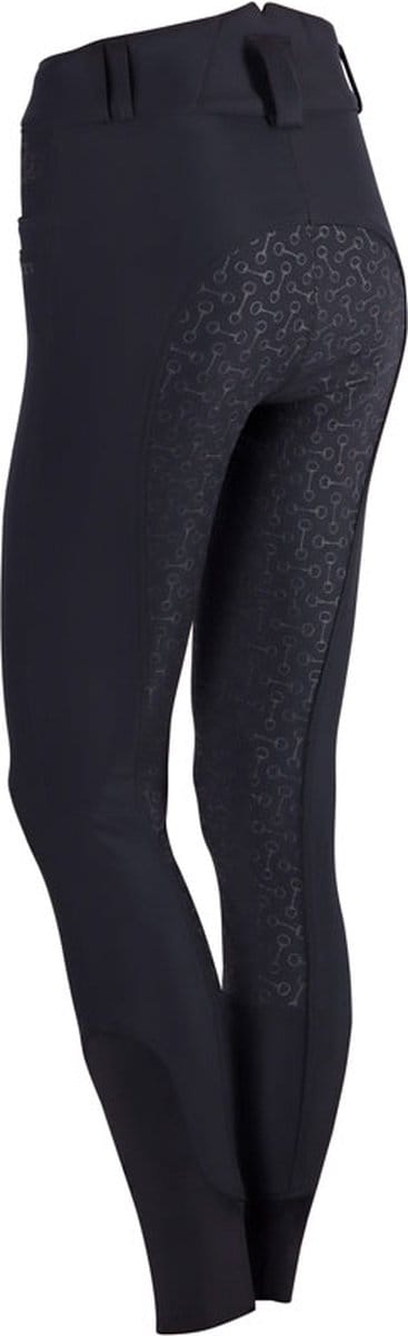 Harry's Horse Rijbroek Ladis Full Grip Jet-Black - 38