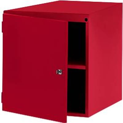 Manuflex onderbouw met schuifladen, voor werkbank Profi diepte 700 mm, robijnrood
