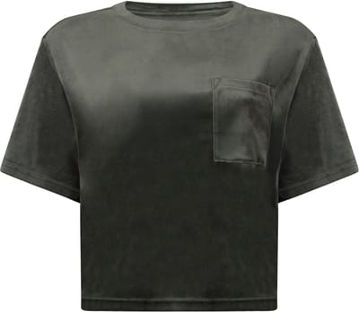 Hunkemöller Top Velours Pocket Groen