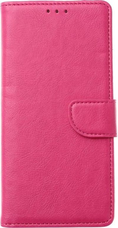 Multimedia & Accessoires PU Lederen Wallet Book Case Hoesje geschikt voor Apple iPhone 14 Pro – Roze - Portemonnee – Met Stand – Kaarthouder – Pasjes Houder – Magneet Sluiting – Bookcase