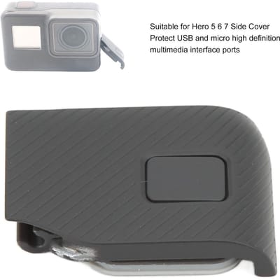 Dailygoods - USB-poort Zijdeur - Vervangende Zijdeur - Eenvoudige Installatie - PC en Silicone - Beschermt Poorten - Geschikt voor 5 6 7 - Kleur zoals...