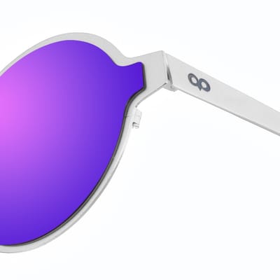 Unisex MARGARETTE Ronde Vorm Metalen Zonnebril