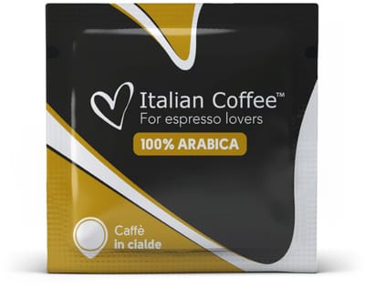 100x ESE 44mm Koffiepads - Italian Coffee - 100% Arabica - Italiaanse Koffie - Gold Arabica