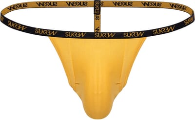 SUKREW G-String Bronze - MAAT XS - Heren Ondergoed - String voor Man - Mannen Thong