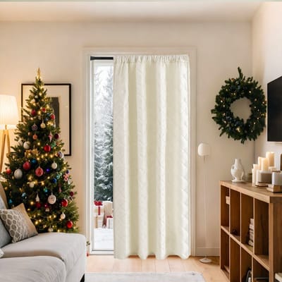 MUPOO Isolerende thermische Gordijnen verduisterend verduisterend Kant En Klaar 280gsm Met Plooiband 2 stuks- Meerdere Ophangmogelijkheden, Koud, Lichtblokkering, Zware Qualiteit, Gratis Tiebacks-Voor Raam/Deur/Badkamer/Logeerruimte-Beige-140x245cm