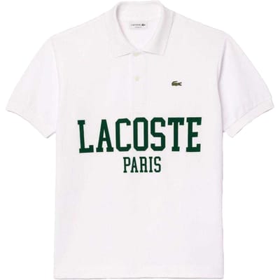 Lacoste Heren Origineel L.12.12 Klassiek Poloshirt (Wit)