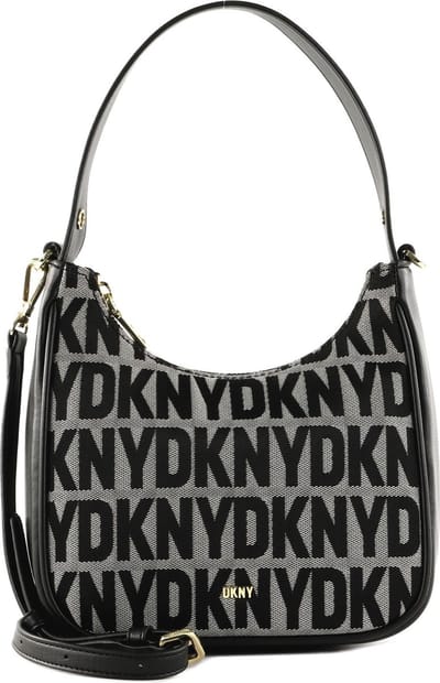 DKNY Handtas Schoudertas Alexa Demi Crossbody Bag Logo / Black Zwart