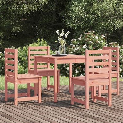 vidaXL - 5-delige - Tuinset - massief - douglashout