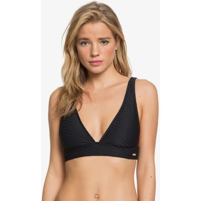 Roxy - M - Golden Breeze - Langere Triangel-Bikinitop
