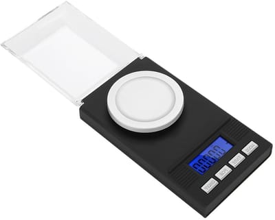 Draagbare Precisieweegschaal voor Sieraden, Hoogwaardige Nauwkeurigheid 0.001G, Tarefunctie, Stukken Tellen en Automatische Uitschakeling