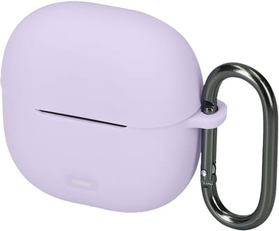 kwmobile cover voor oordopjes case - geschikt voor Xiaomi Redmi Buds 8 Lite - Trendy beschermhoes draadloze oordopjes in lavendel