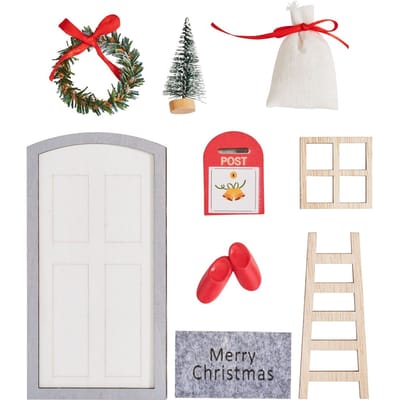VBS Kabouter deur set "Merry Christmas"