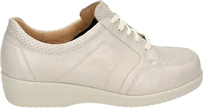 Ganter - 204715 - Dames veterschoenen - Kleur: Wit/beige - Maat: 40.5