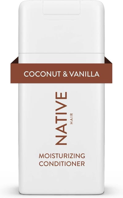 Native - Moisturizing Conditioner - Coconut & Vanilla - Sulfate & Paraben Free - Travel-Sized Mini - Reisformaat -88ml