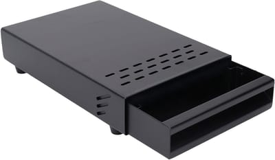 Stijlvolle RVS Koffie Behoud Box met Rubberen Deksel voor Thuis en Café - 18 x 20 cm, Perfect voor Espresso en Koffiepoeder