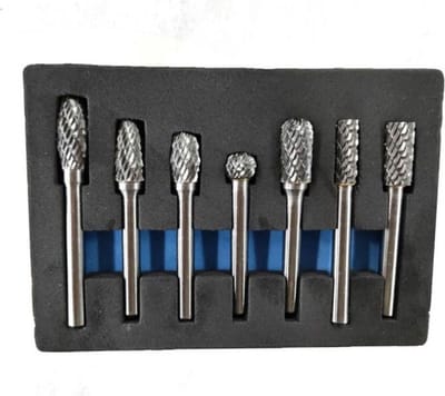 WEBER TOOLS  Frezen set wolfraamcarbide 7 delig