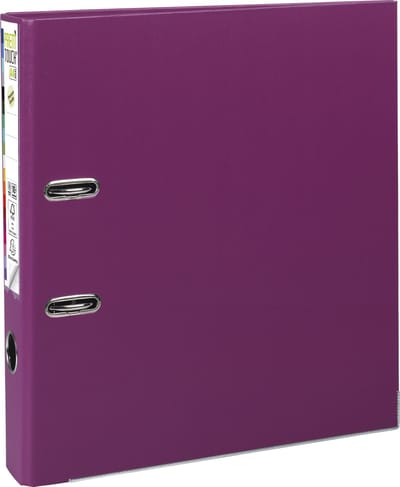 Exacompta 10x Prem'Touch® PP Ordner met hefboom - Rug 50mm - A4 maxi - Fuchsia - 53147E